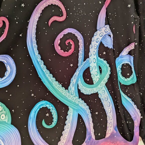 Black Milk space tentacles hoodie - Picture 2 of 4